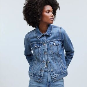 Madewell Classic The Jean Jacket Size XXS Medium Wash Denim